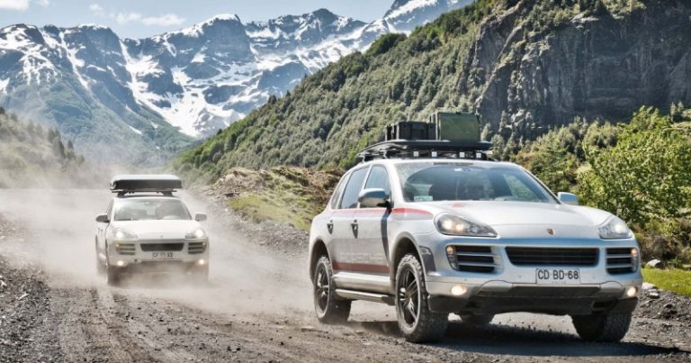 Porsche отправила старые Cayenne с пробегом в Южную Америку