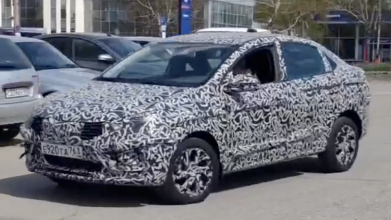 Новую Lada Granta 2 впервые показали на видео