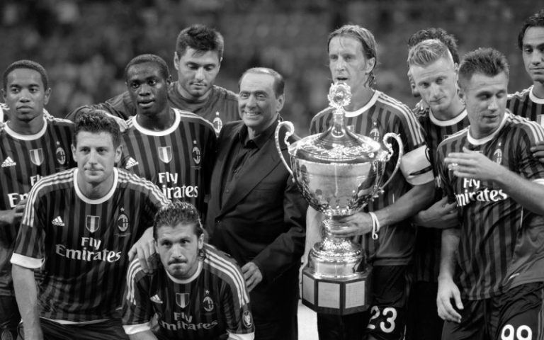 «Милан» отреагировал на смерть Берлускони