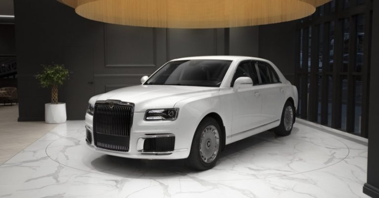 Стала известна цена декоративных деталей автомобилей Aurus