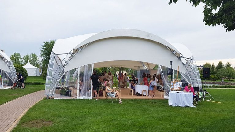 Безграничная свобода: Как шатер для мероприятия создает удобство и комфорт для гостей