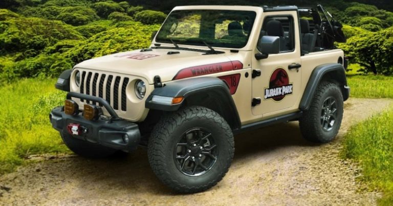 Jeep отмечает 30-летие «Парка Юрского периода» особой серией
