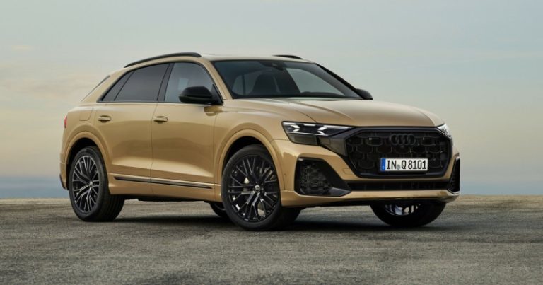 Кроссовер Audi Q8 перенес первый рестайлинг за пять лет