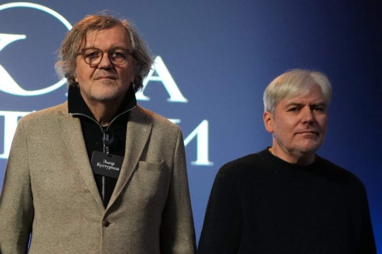 Сербские лавры: как прошла встреча Кустурицы с Водолазкиным