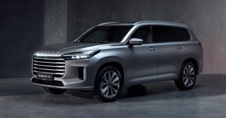 Обновленный Exeed VX для России: детали рестайлинга