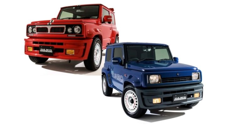 Внедорожники Suzuki Jimny превратили в раллийные легенды 1980-х