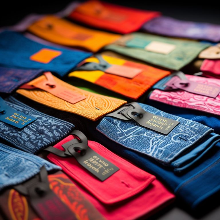 Жаккардовые бирки и этикетки на одежду: как они изготавливаются и как заказать такие со своим логотипом