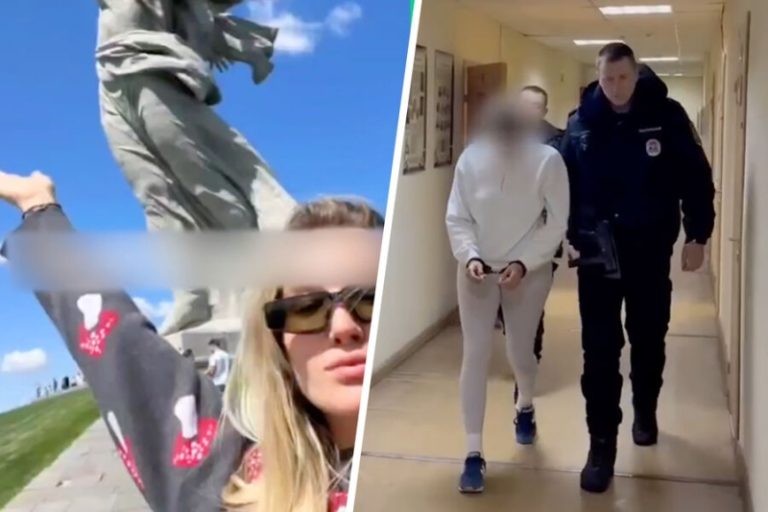 СК: в аэропорту Москвы задержали девушку за ролик с монументом Родина-мать