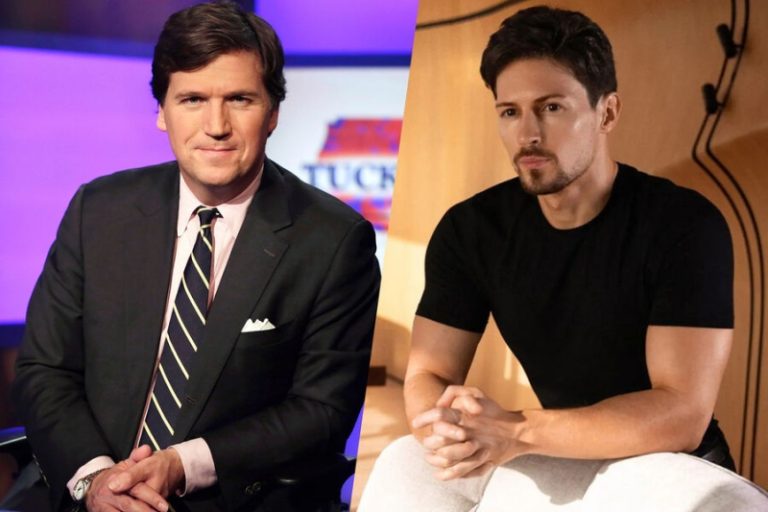 Павел Дуров дал интервью Такеру Карлсону