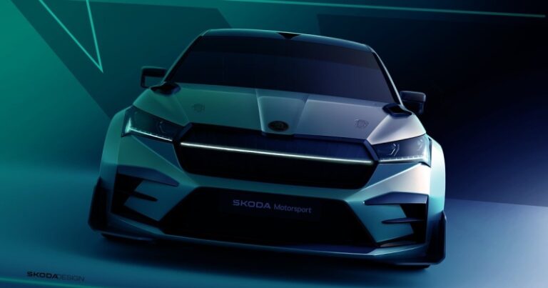 Skoda показала внешность спортивной версии кроссовера Enyaq