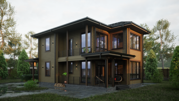 Чем хороши дома из клееного бруса: преимущества и особенности